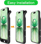 Battery Case for iPhone 17, Upgraded 10000mAh Rechargeable Portable Charging - Image 3