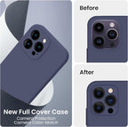 FireNova for iPhone 14 Pro Case, Silicone Upgraded Phone Case with, Soft - Image 3