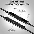 Keyron Lightning Headphones for iPhone, Wired Earbuds - Image 3