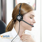 Wantek Cell Phone Headset Mono - Image 6