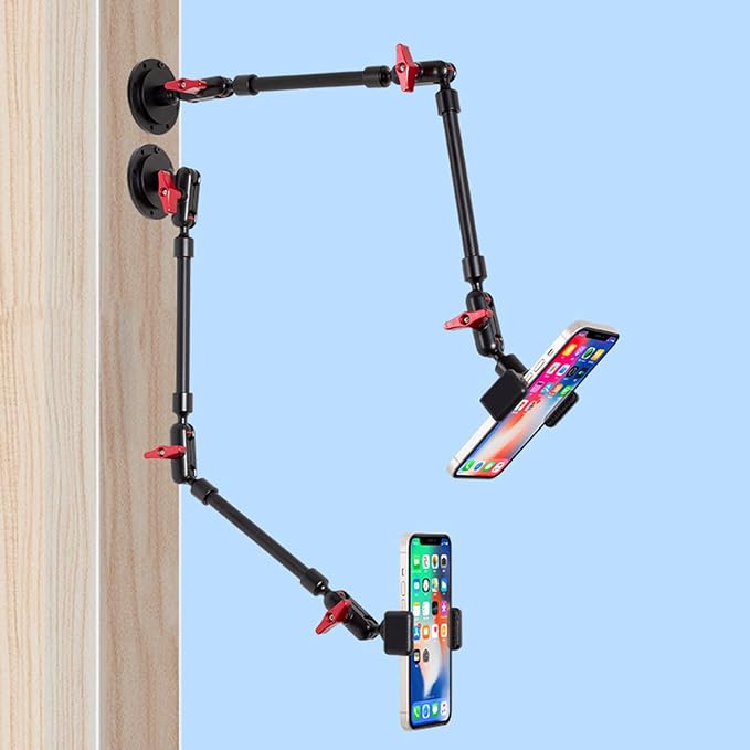 Adjustable Mobile Phone Holder for Desk, Wall Mount and Ceiling Mount Bracket - Image 7