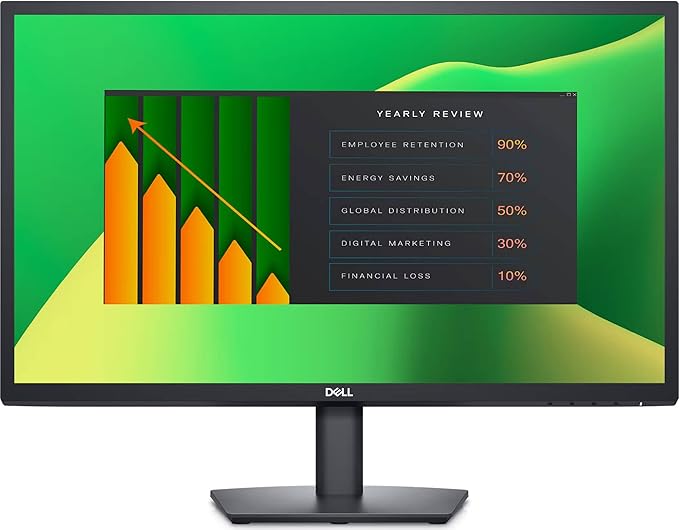 Dell 24" FHD VA 60Hz Flicker Free Monitor, Anti-Glare Display, 1 x DisplayPort - Image 4