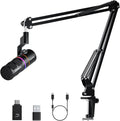 EJoy D10 PRO USB Wireless Gaming Microphone – Boom Arm Mic by COMICA