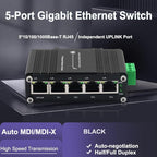 Mini 5-Port Gigabit Ethernet Switch -Industrial Grade Unmanaged Network Switch - Image 4