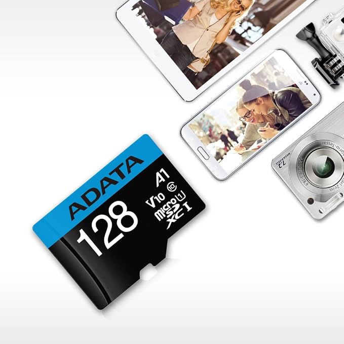 ADATA Premier 128GB MicroSDHC/SDXC UHS-I Class 10 V10 A1 Memory Card - Image 10
