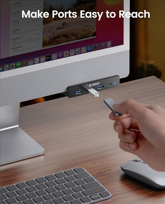ORICO USB Hub 3.0, Clamp USB Hub - Image 8