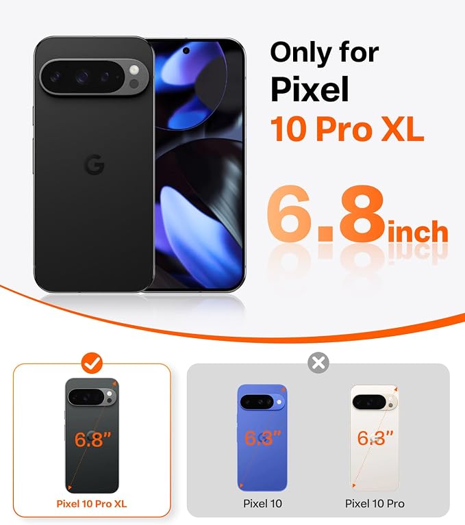 TORRAS Magnetic & Stand for Google Pixel 10 Pro XL Case, Fit for MagSafe - Image 9
