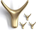 4 Packs Towel Hooks, Coat Hook Cow Head Wall Hooks, Metal Heavy Duty Wall Hooks by NETLKLALife