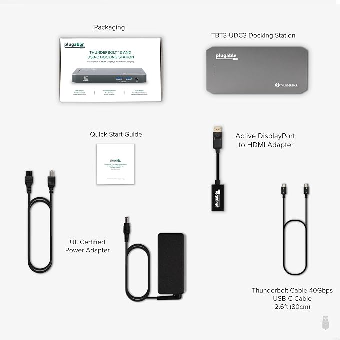 Plugable Thunderbolt Dock, 40Gbps - Image 7
