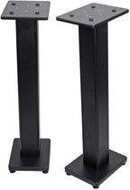 Rockville Pair RHTSB 36 Inch Bookshelf Speaker Stands, High-Performance Wood - Image 4