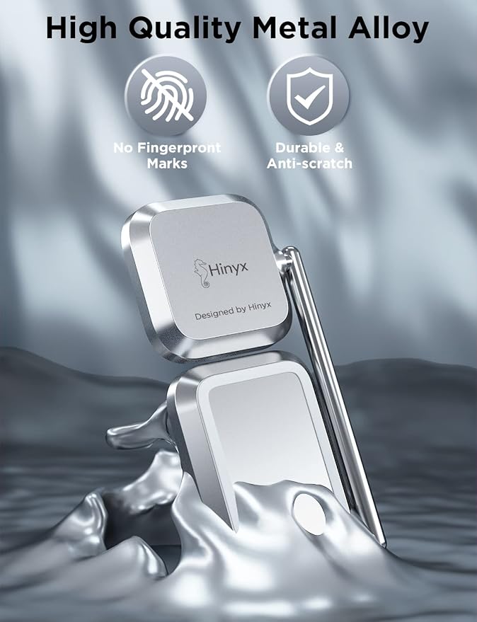 2-in-1 Magsafe Charger Stand, Zinc Alloy Foldable Magnetic Wireless Charger - Image 9