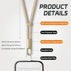 2 Pack Phone Lanyard, 2×Phone crossbody strap, 4×Tether Tabs, Universal Cell - Image 2