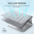 Laptop Stand, Aluminum Notebook Holder Riser Heat-Vent - Image 5