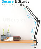 UBeesize Overhead Phone Mount Flexible Webcam Arm - Image 3