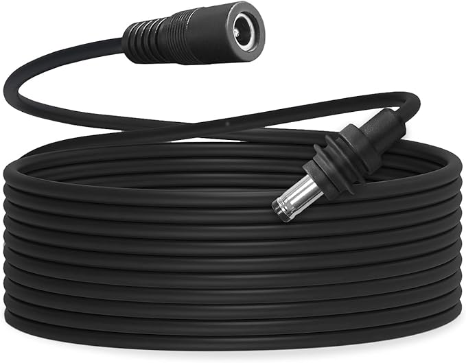 DC5521 Power Extension Cable for Starlink Mini, 10FT 25FT 50FT 16AWG DC by Magiktech