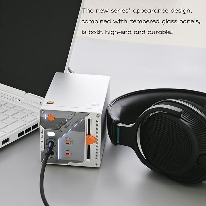 SMSL DS200 Headphone Amp DAC Bluetooth 5.1 Dual CS43131 Chip DAC Amp - Image 6