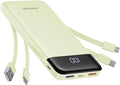 Charmast Portable Charger with Built in Cables, Power Bank with Cords Wires by Charmast