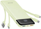 Charmast Portable Charger with Built in Cables, Power Bank with Cords Wires by Charmast