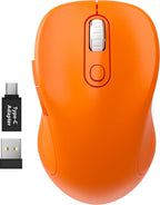 WisFox 2.4G Wireless Mouse for Laptop, Ergonomic Computer Mouse by Bringyouqualityproducts
