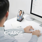 Wireless Charging Station, 3 in 1 Fast Wireless Charger Stand - Image 2