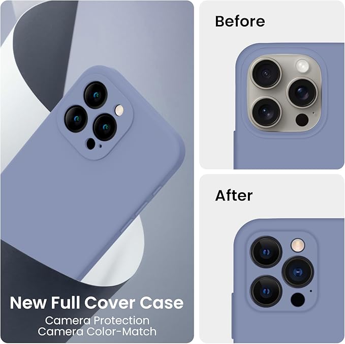 FireNova Designed for iPhone 15 Pro Case, Silicone Upgraded Phone Case with - Image 3