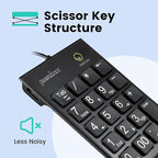 Perixx PERIPAD-202C Wired USB-C Slim Numeric Keypad - Image 3