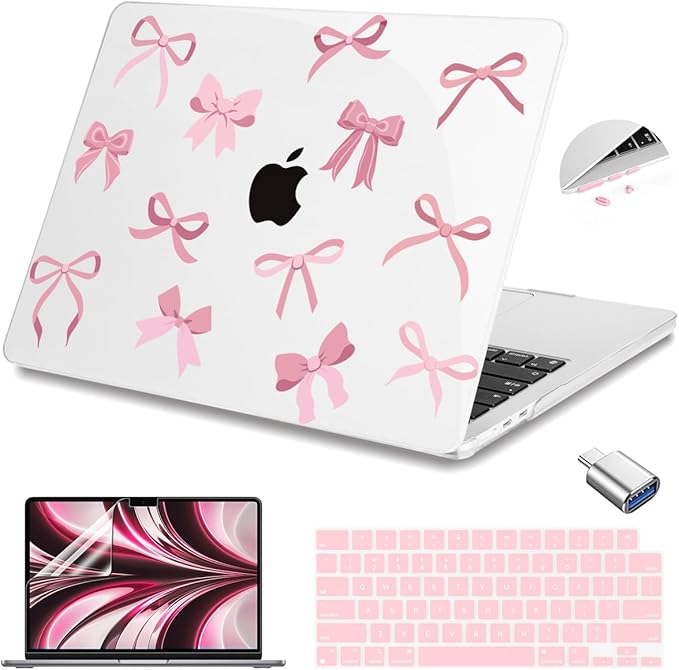 Teryeefi Case for MacBook Air 13.6 inch M4 M3 M2 2025 2024 2023 2022 Released by Teryeefi