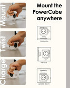 Allocacoc, PowerCube |ExtendedUSB|, 4 outlets, 2 USB Ports, 5 feet cable - Image 3