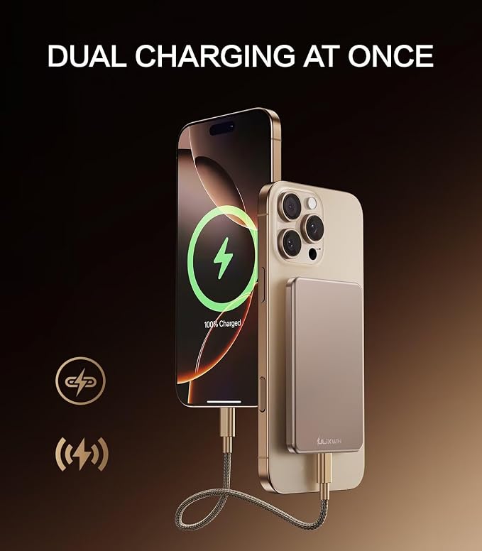 Magsafe Portable Charger for iPhone, 2025 Upgrade 5000mAh Fast Charging - Image 8