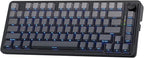 Redragon K673 GB 75% Wireless Gasket RGB Gaming Keyboard, 3-Modes 81 Keys PBT by REDRAGON