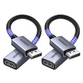 UGREEN 2 Pack 4K DisplayPort to HDMI Adapter, Unidirectional DP 1.2 PC to HDMI by UGREEN
