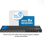 OREI HDMI Extender Splitter 1 in 8 Out Over CAT6/7 Cable 4K@30Hz - Image 5