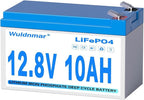 12V 10Ah LiFePO4 Battery, Lithium Battery by Wuldnmar