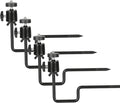 4 Pcs Trail Camera Tree Mount, 1/4" x 20 Screw, 360° Rotatable Interface Tree by Unknown