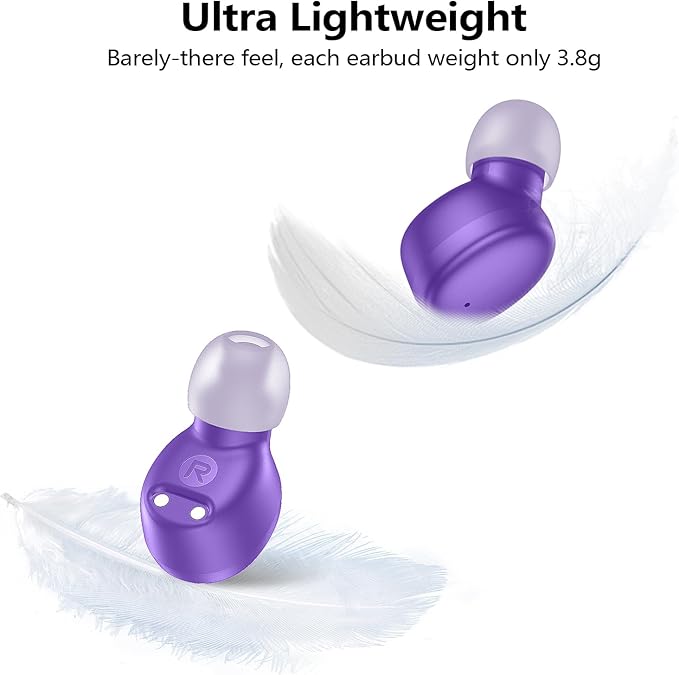 kurdene Wireless Earbuds Bluetooth 5.3 in Ear Buds Light Weight Headphones - Image 6
