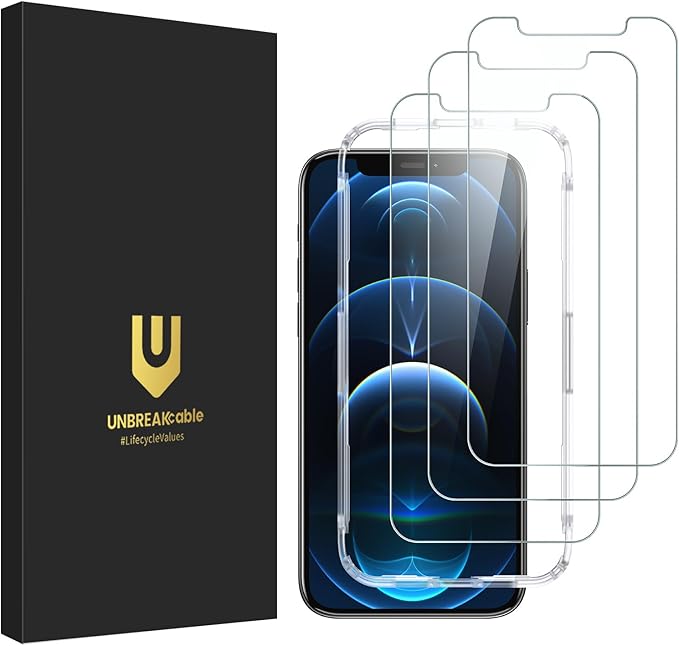 UNBREAKcable Shatterproof Tempered Glass Screen Protector by UNBREAKcable