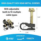 STEREN Coaxial Cable Clips - Image 2