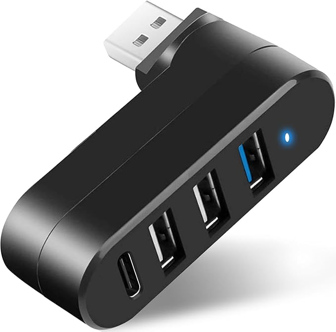 VIENON 4-Port USB 3.0 Hub, USB Splitter by vienon