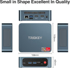 TRIGKEY Mini PC Ryzen 5 5500U 16GB DDR4 500GB M.2 NVME SSD, S5 Mini Desktop - Image 4