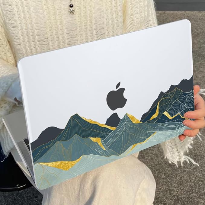 for MacBook Air 13 Inch Case 2021 2020 2019 2018, Plastic Hard Shell Case - Image 7