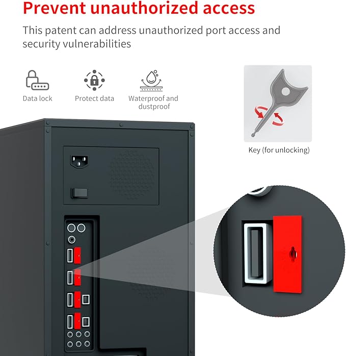 12PCS USB Metal Port Lock Blocker - Image 6