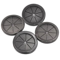 Rubber Grommets for Wiring, 2-3/8 Inch Drill Hole, 2-1/16 Inch ID, Firewall by EASYEAH
