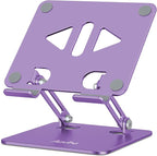 Tablet Stand Holder for Desk, Adjustable Desktop Tablet Holder, Foldable by Aoviho