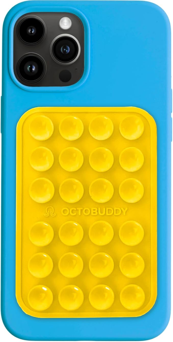 Classic MAX - Silicone Suction Phone Case Adhesive Mount - Hands-Free, Strong by Octobuddy