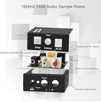 DA Converter Aluminum, 192KHz DAC Digital SPDIF Toslink to Analog Stereo Audio - Image 5