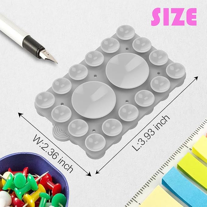 Silicone Suction Mount, Silicon Adhesive Phone Accessory - Image 5