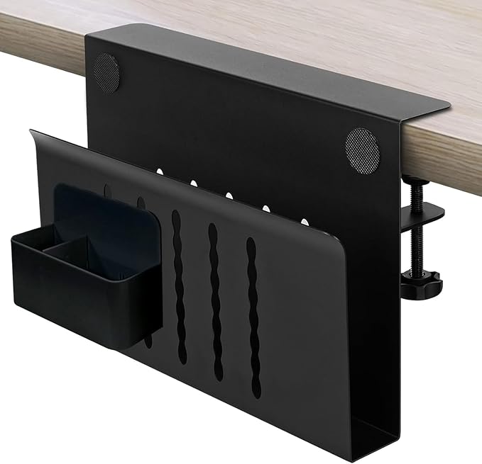 Desk Side Storage, Desk Laptop Holder by osseph