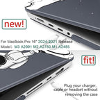 DONGKE for M4 MacBook Pro 16 Inch Case 2024 2023 2021 A3403 A3186 M3 A2991 M2 - Image 2