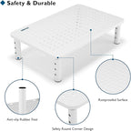 BONTEC Monitor Stand 2 Pack Height Adjustable Metal Riser - Image 5