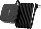 20 Ft Surge Protector Power Strip by YISHU